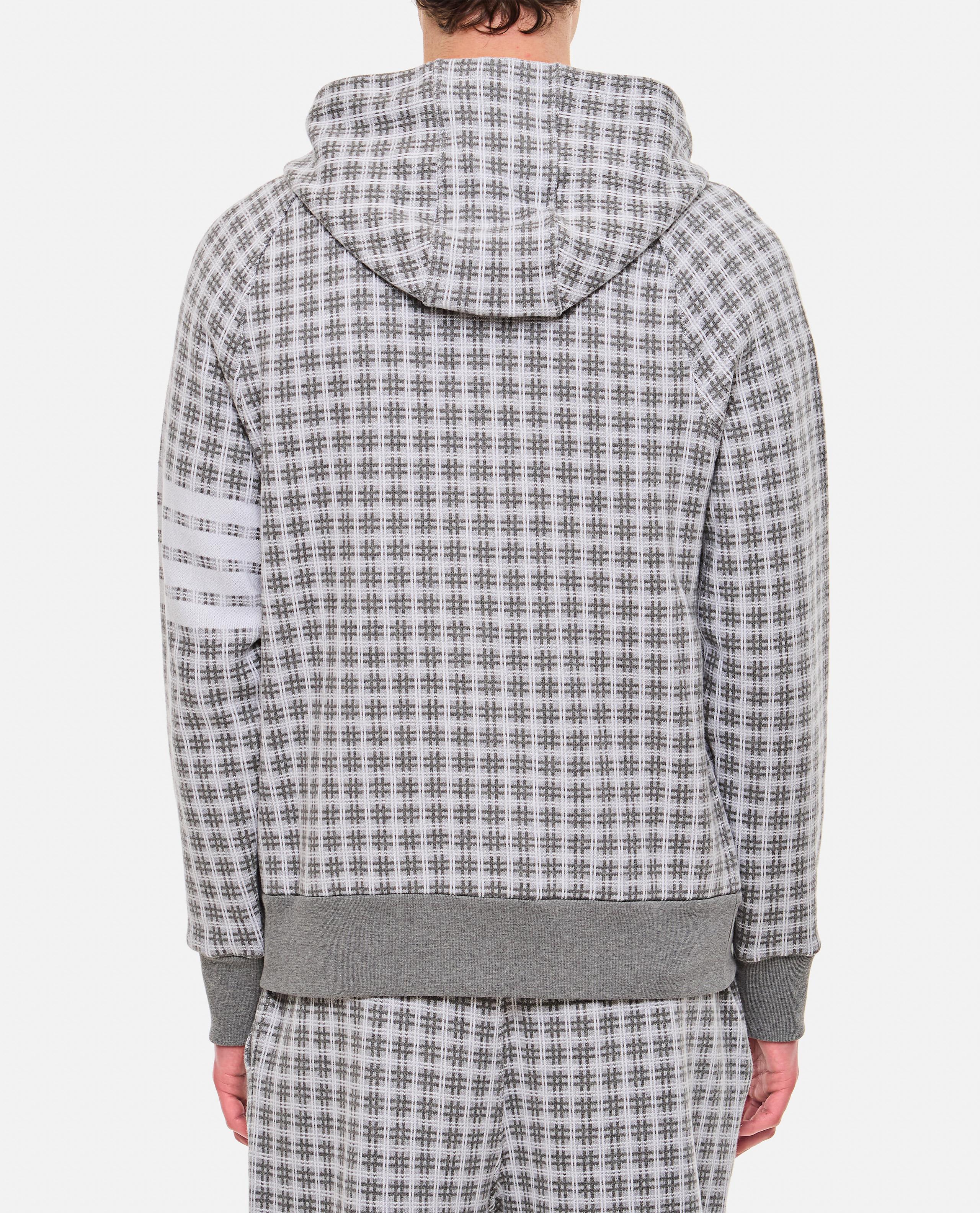 FELPA IN COTONE CON ZIP 4 RIGHE - Image 3