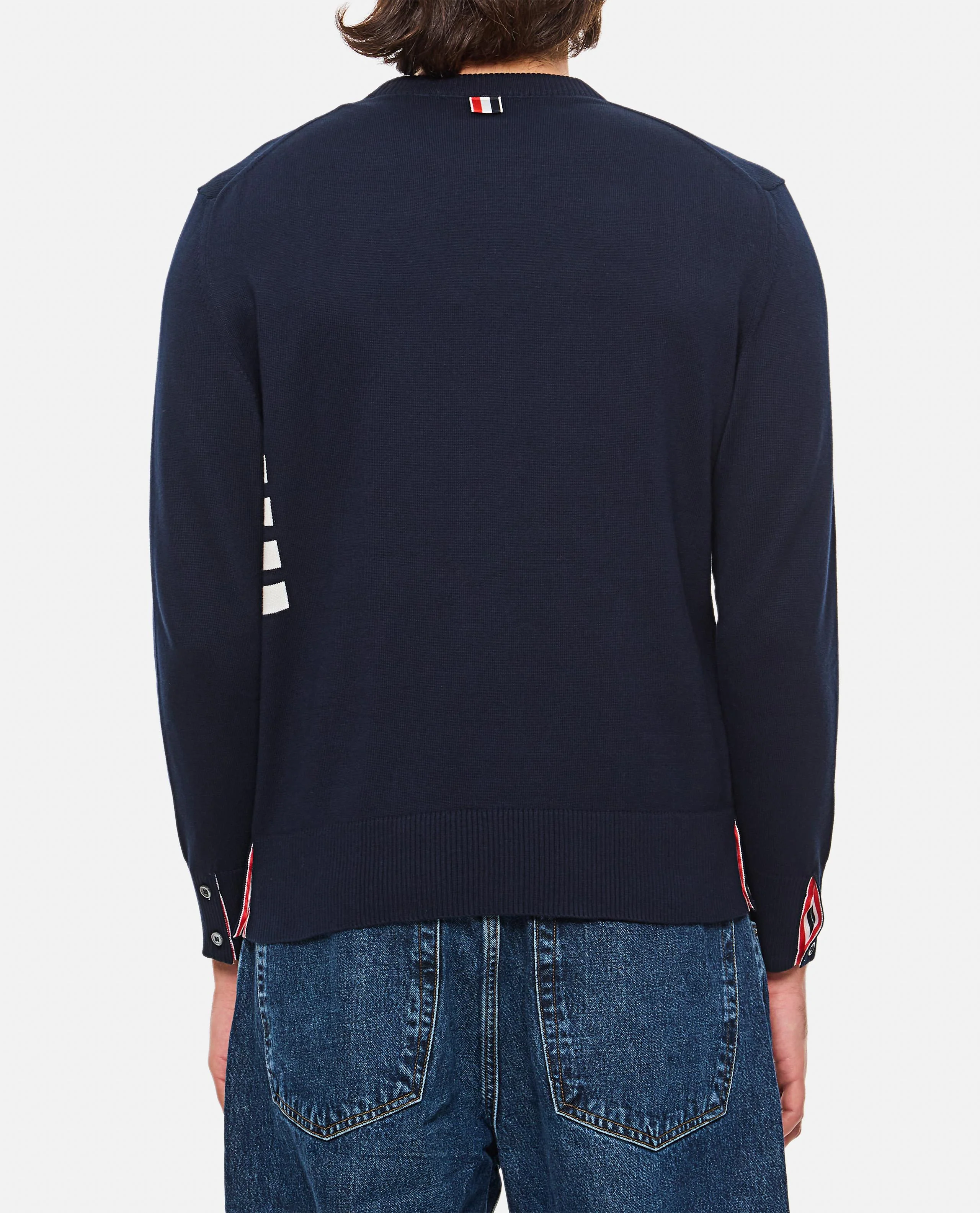 MAGLIONE GIROCOLLO 4 BAR STRIPE - Image 3