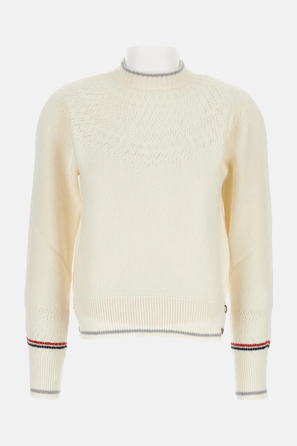 MAGLIONE GIROCOLLO POINTELLE