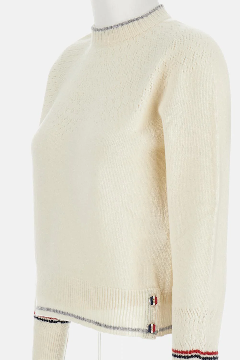 MAGLIONE GIROCOLLO POINTELLE - Image 3