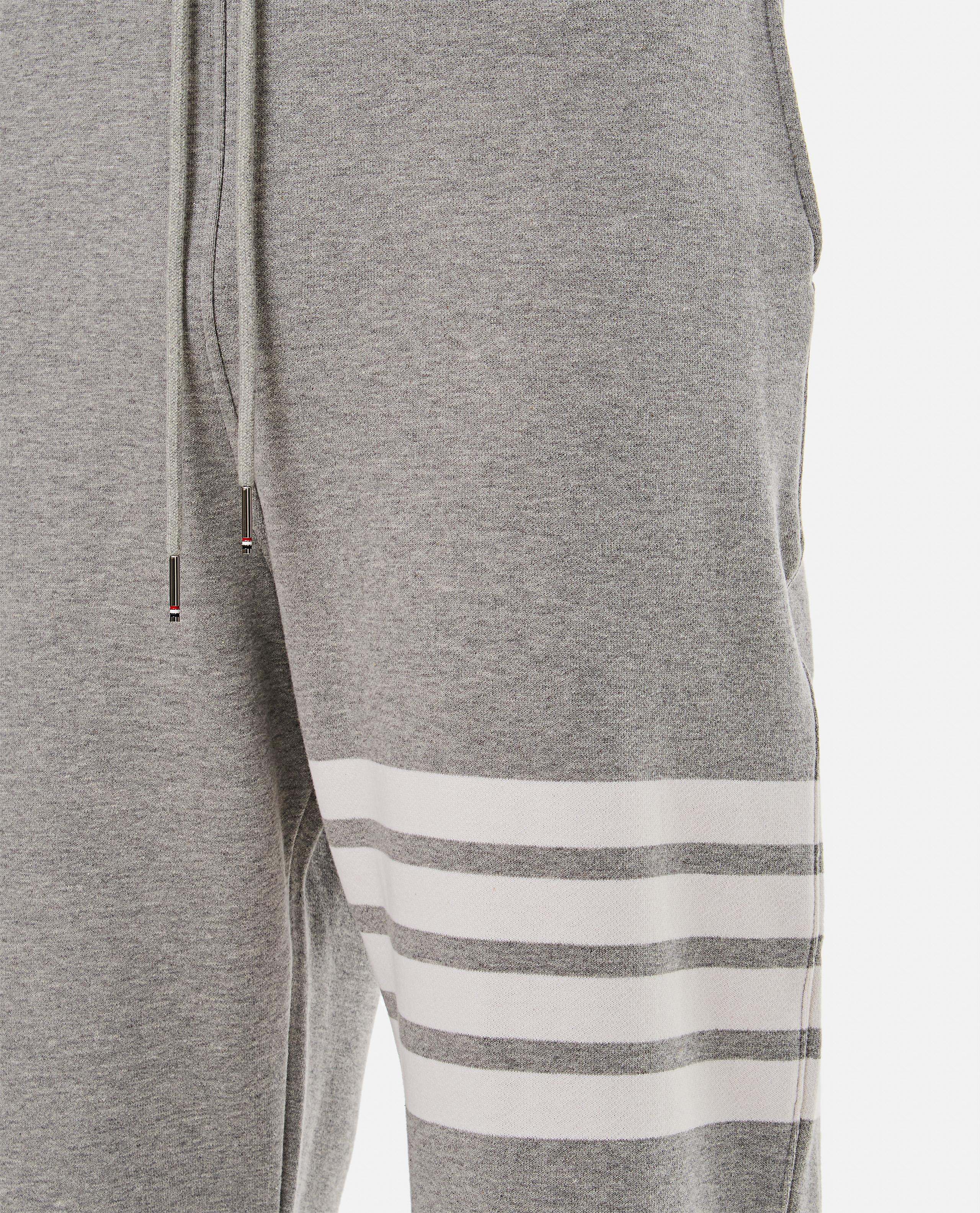 PANTALONE IN FELPA CLASSICA LOOPBACK 4 BAR - Image 4