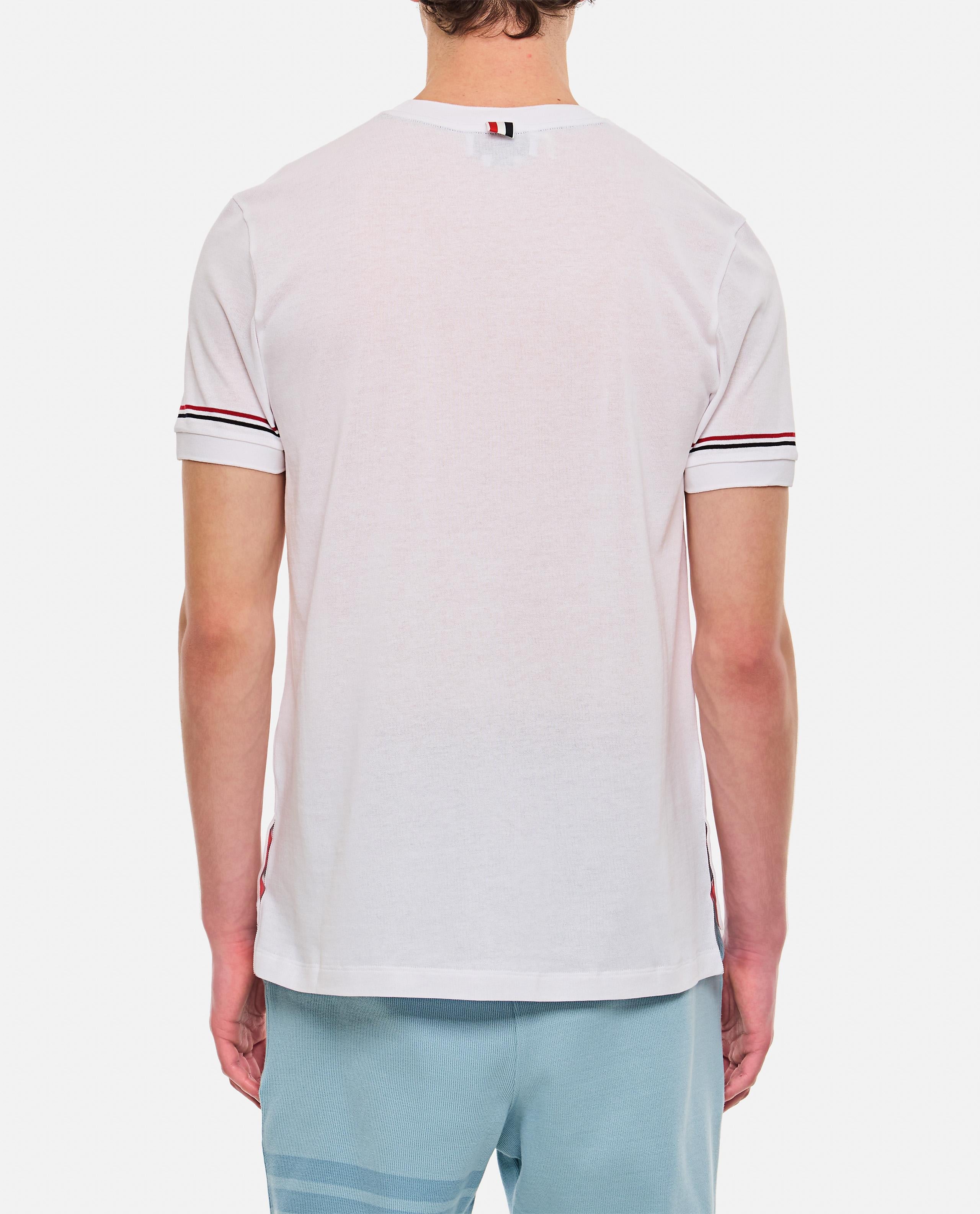 T-SHIRT CON POLSINI A COSTINE - Image 3