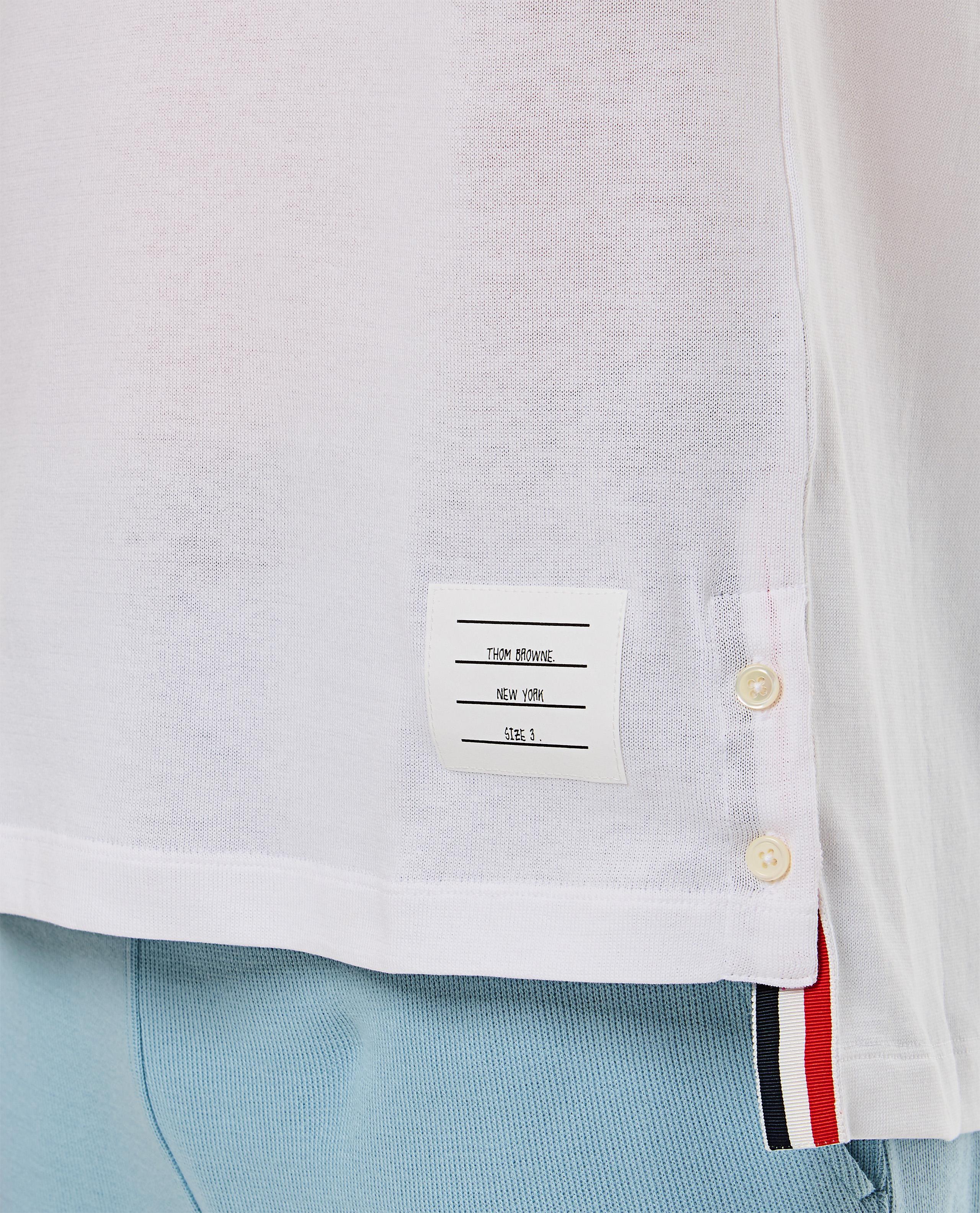 T-SHIRT CON POLSINI A COSTINE - Image 4