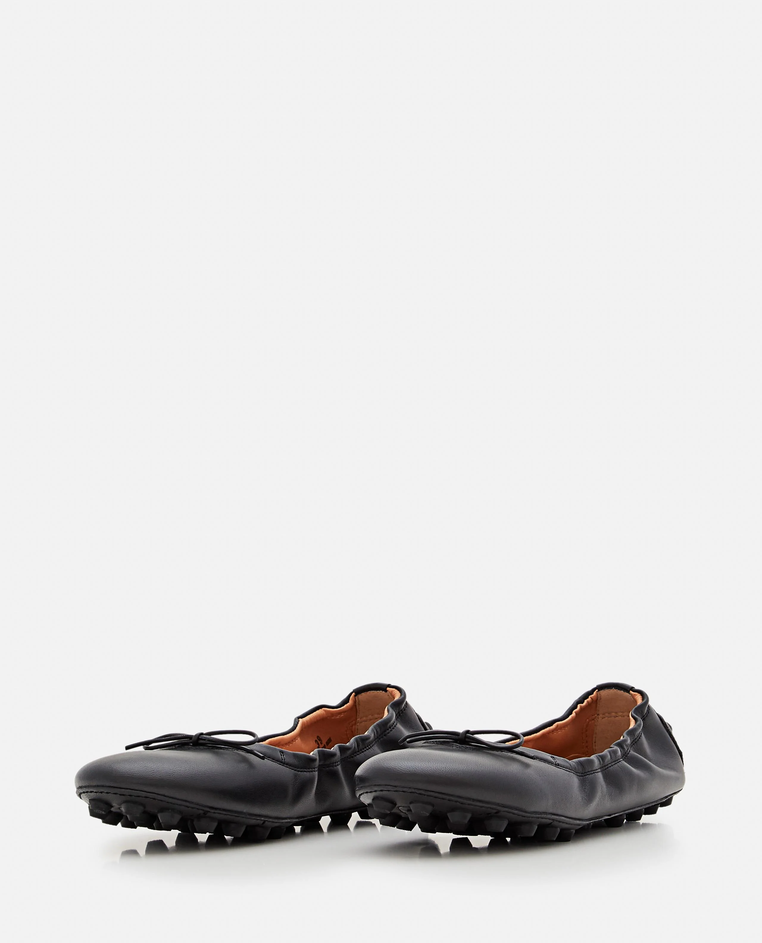 GOMMINO LEATHER BALLET FLATS - Image 2