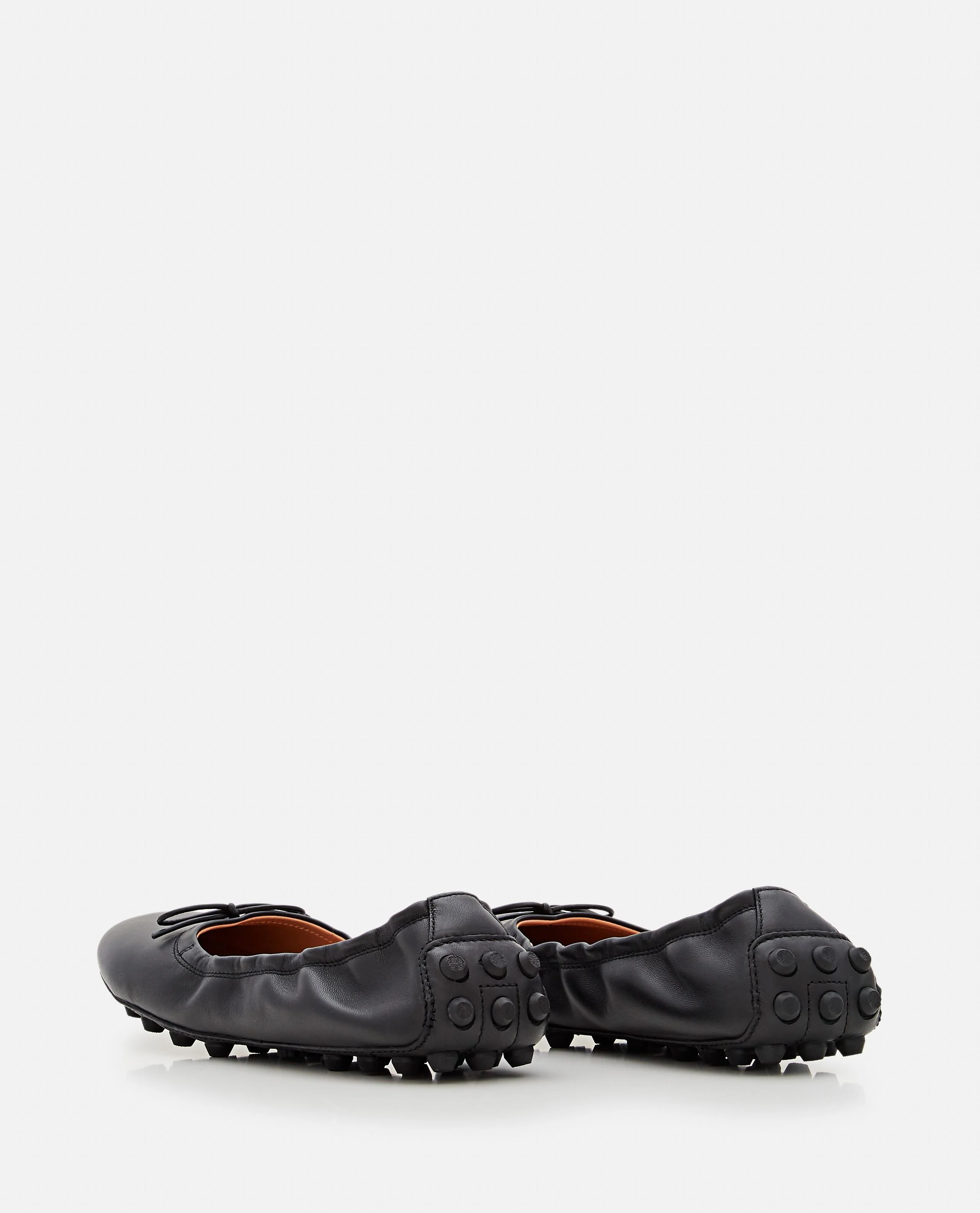 GOMMINO LEATHER BALLET FLATS - Image 3