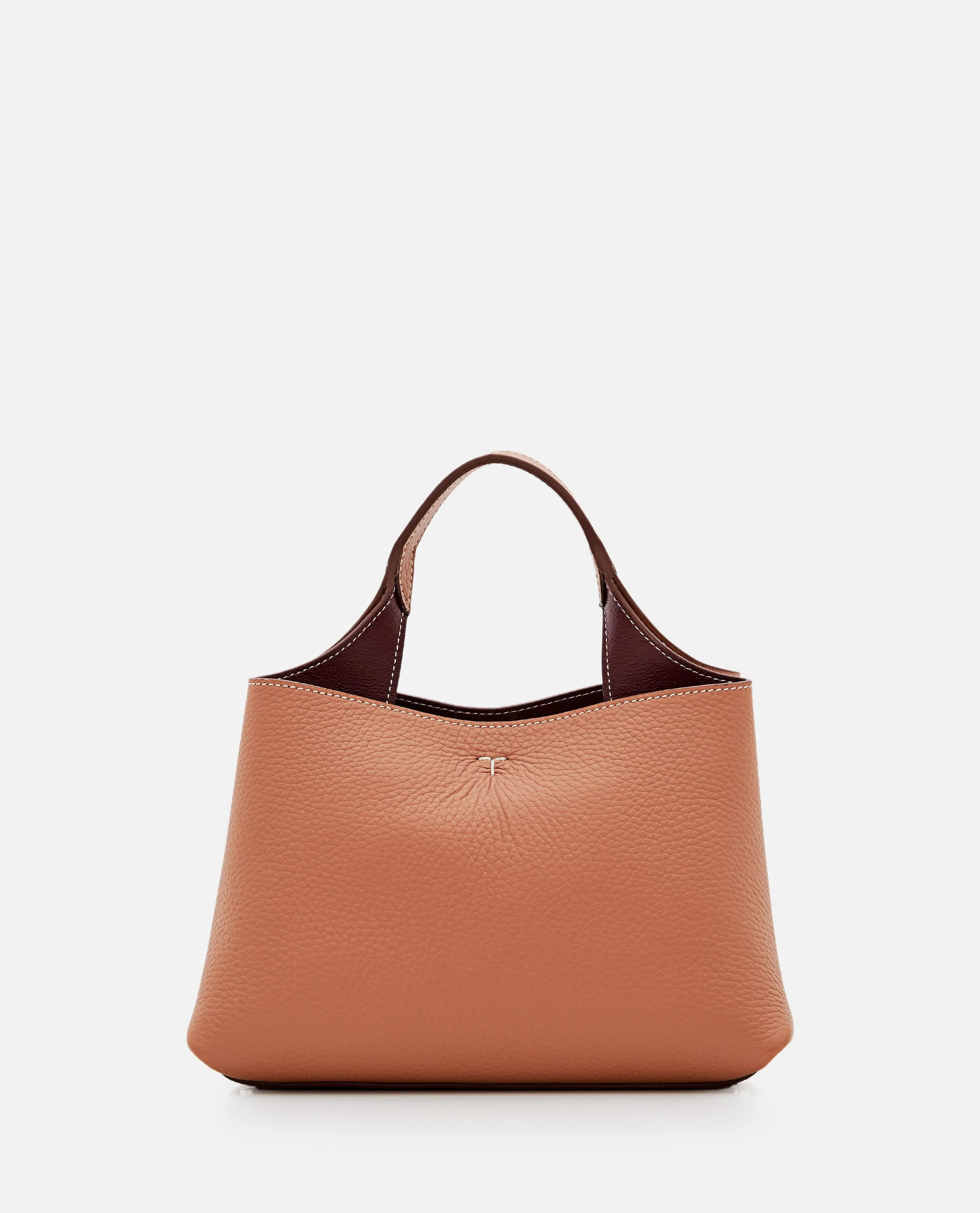 MINI BORSA SHOPPING IN PELLE - Image 4