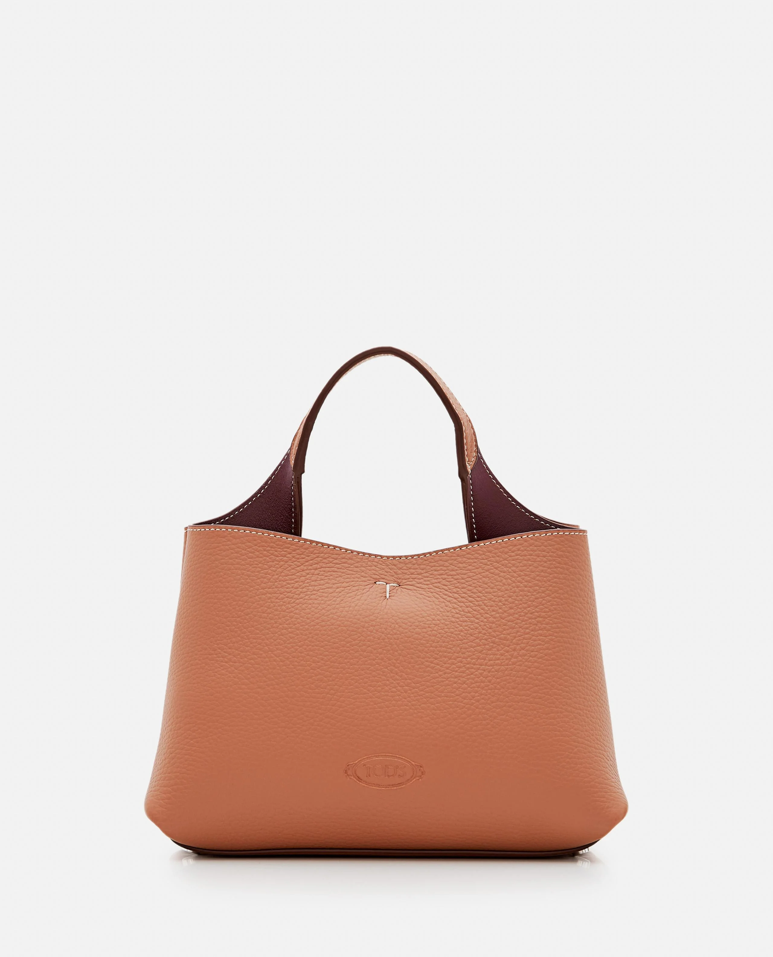 MINI BORSA SHOPPING IN PELLE - Image 5