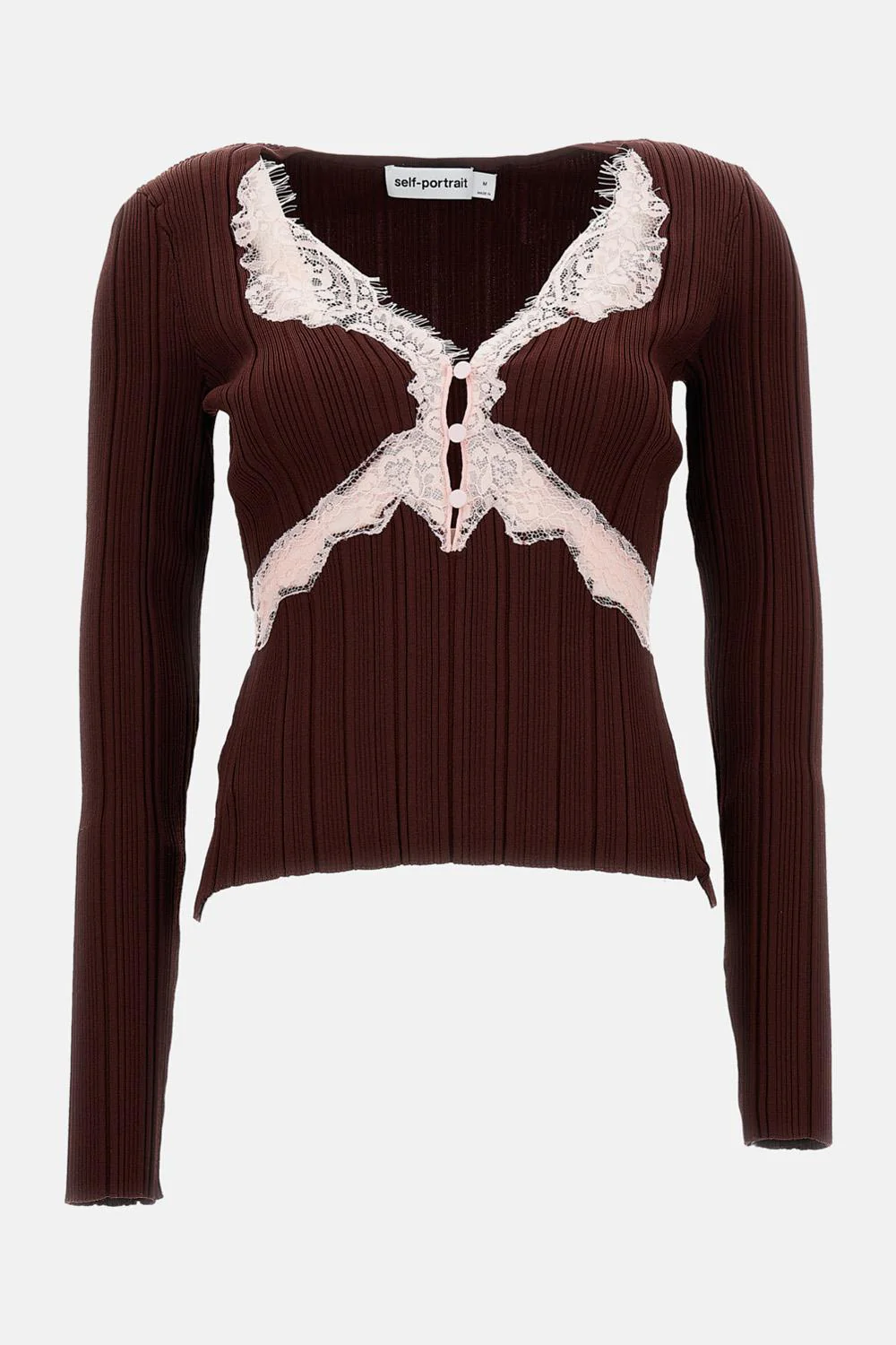 TOP IN MAGLIA DI PIZZO