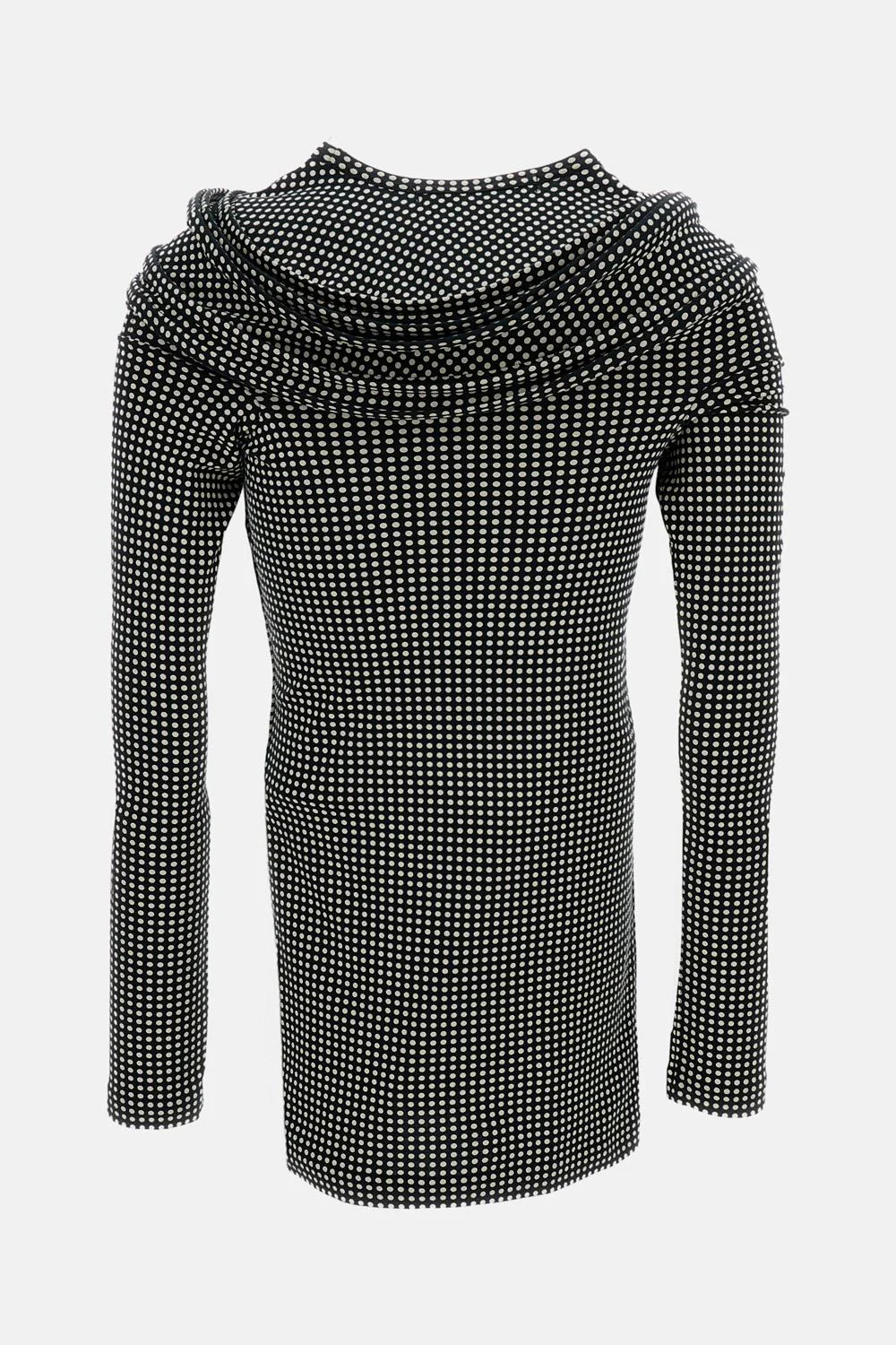 TOP MANICHE LUNGHE A POIS - Image 2