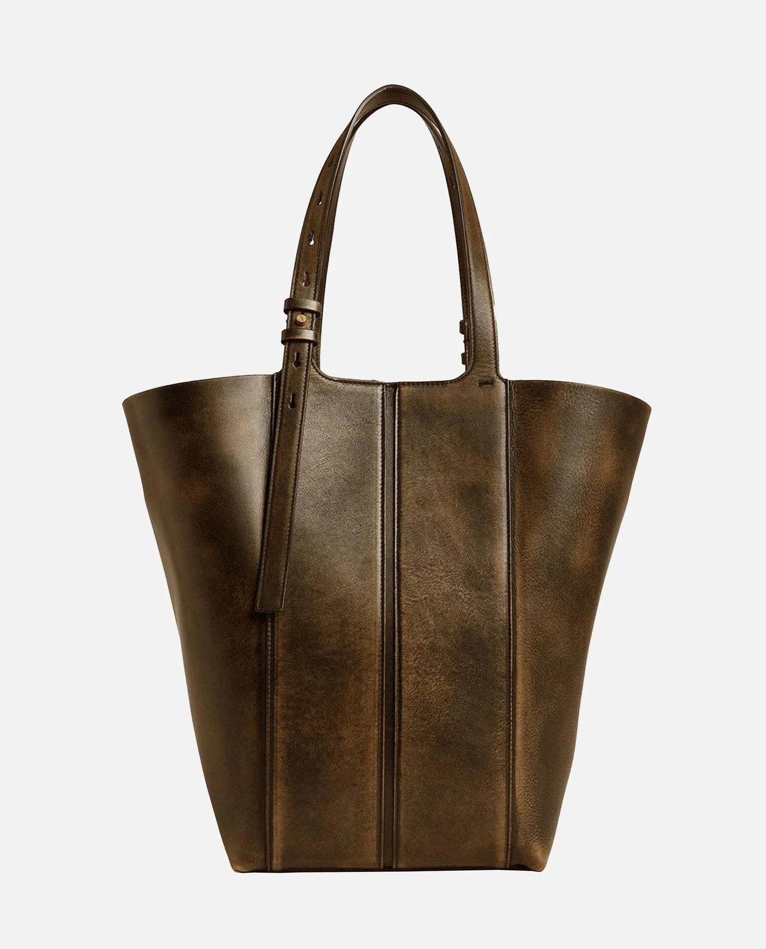 VINTAGE SHOPPING BAG METAL DETAILS - Image 4