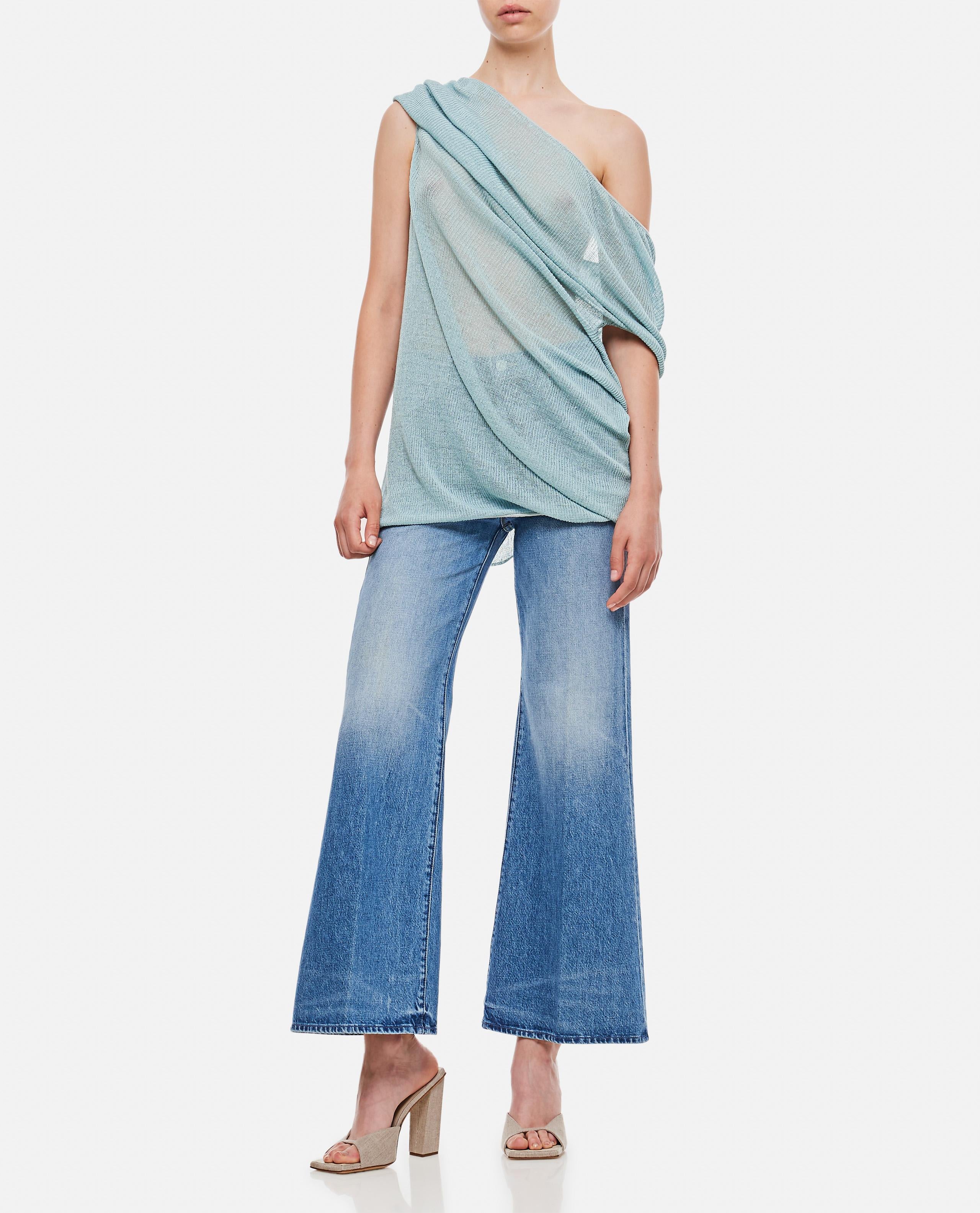 MEMBRANE LINEN DRAPED TOP - Image 2