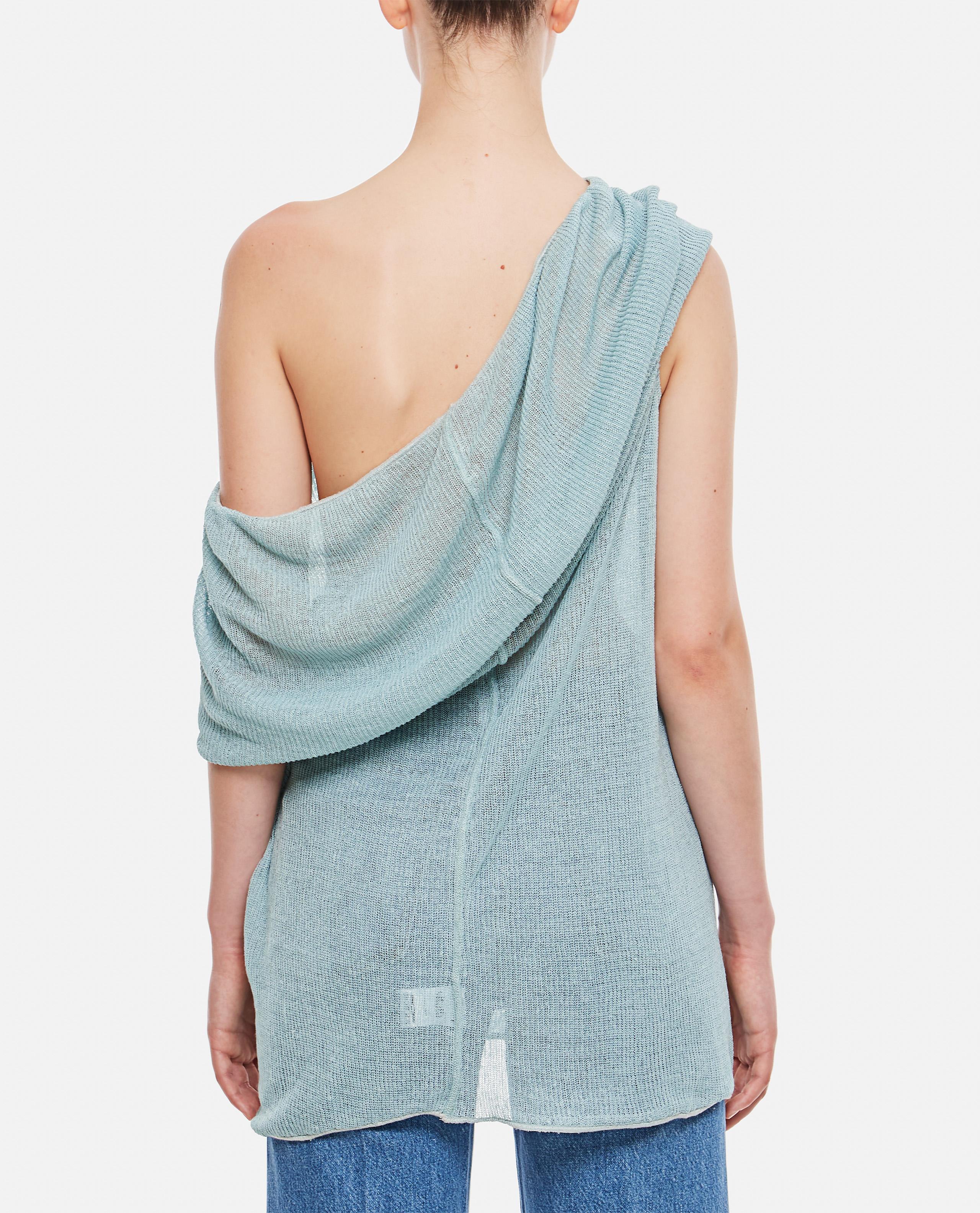 MEMBRANE LINEN DRAPED TOP - Image 3