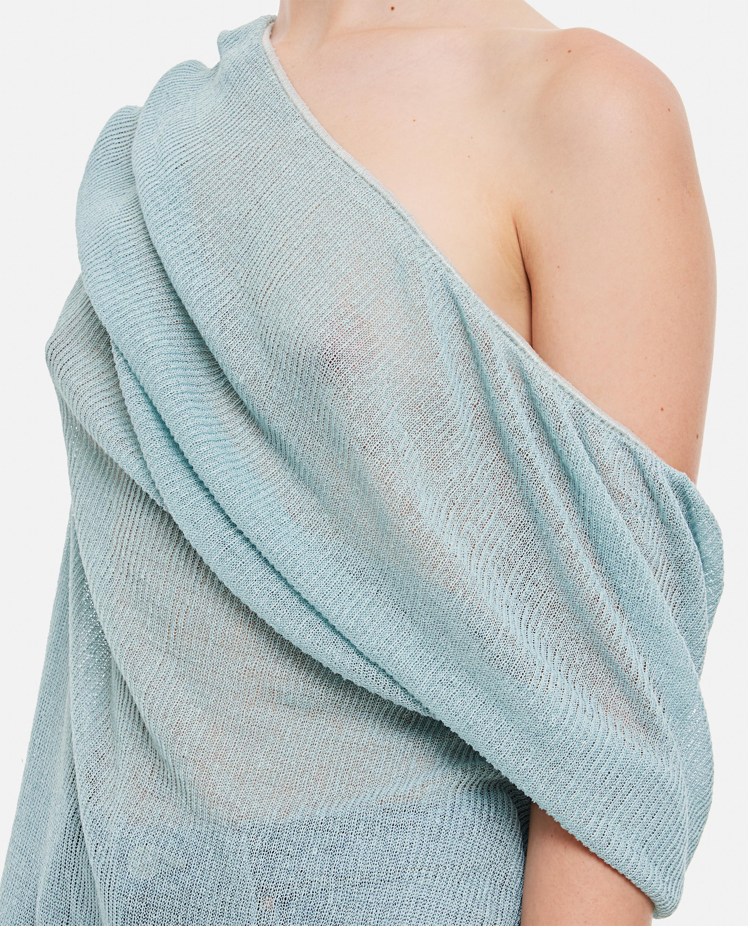MEMBRANE LINEN DRAPED TOP - Image 4