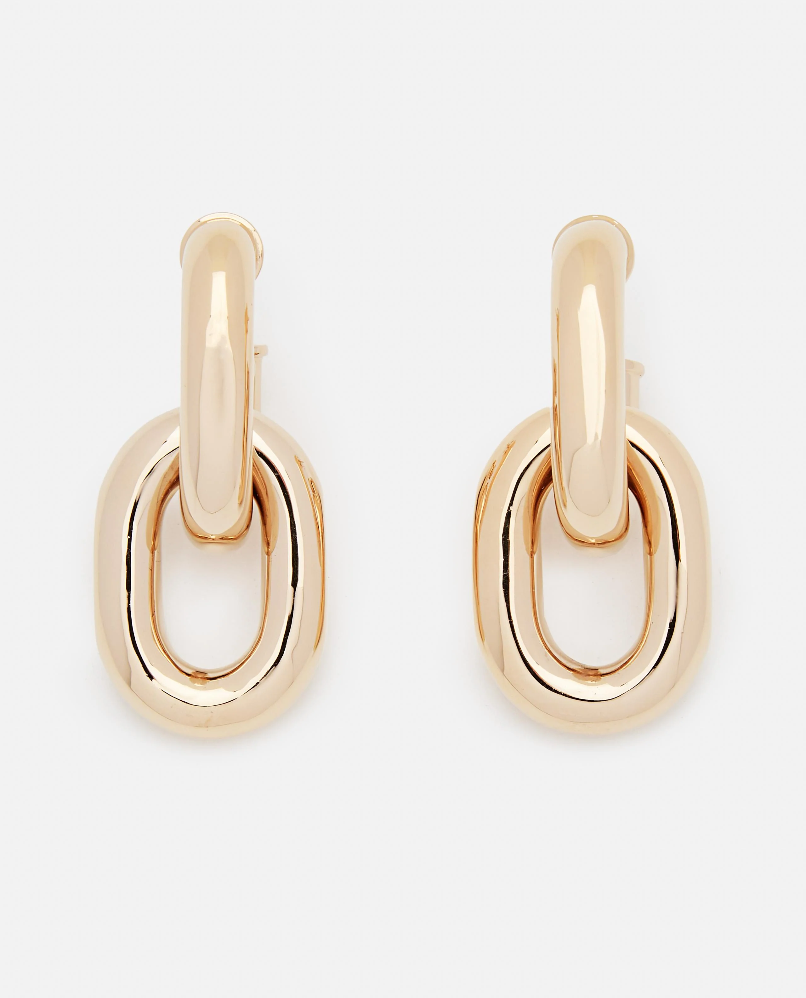 XL LINK DOUBLE HOOP ORECCHINI